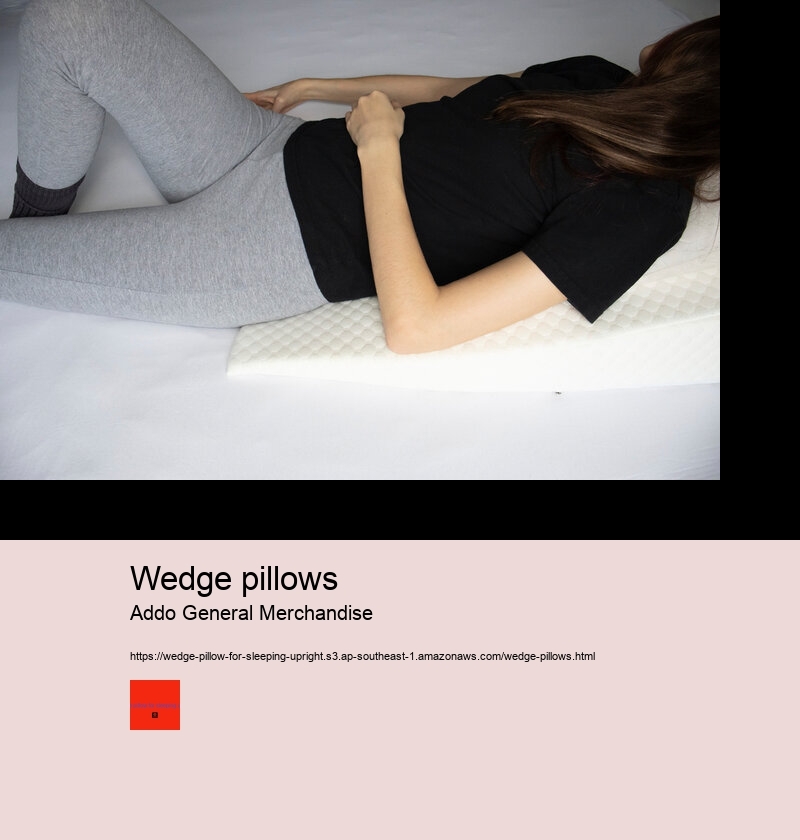 wedge pillows